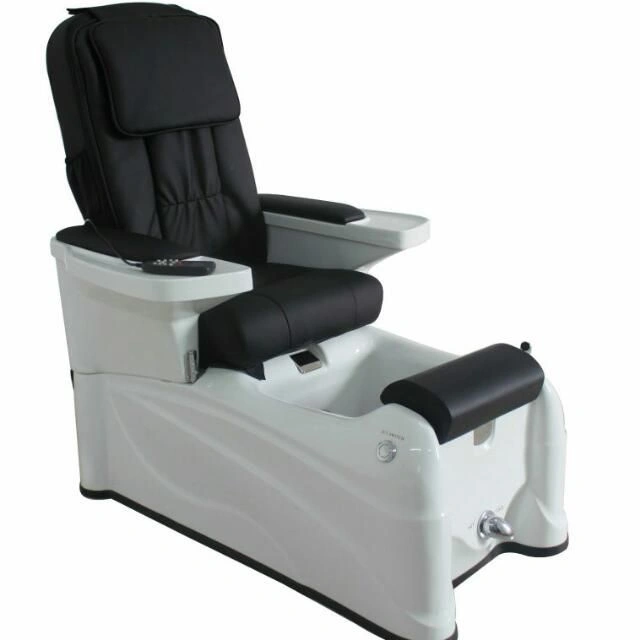 White Fibre Spa seat for Home Spa and Massage Therapy. studio view 1